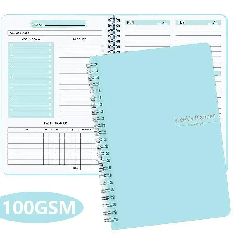 Stationery Office Weekly Planner Notebook