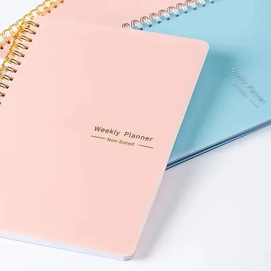 Stationery Office Weekly Planner Notebook