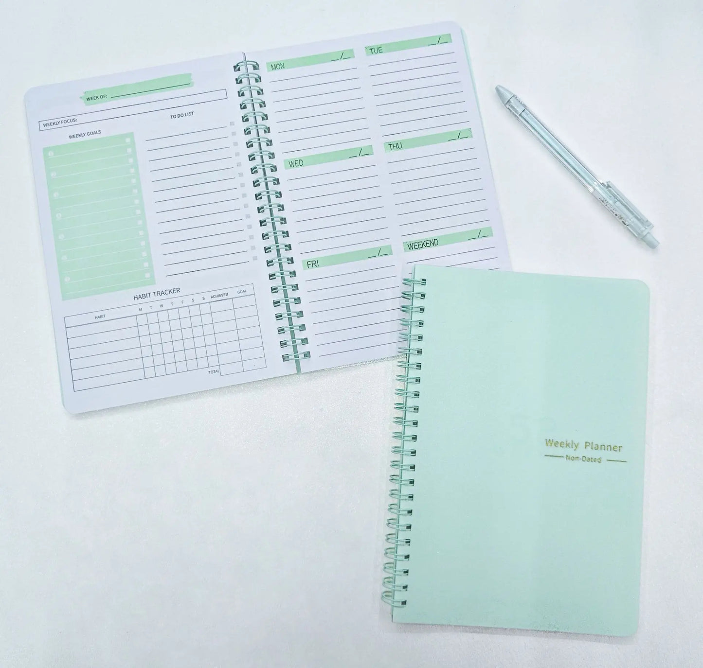 Stationery Office Weekly Planner Notebook