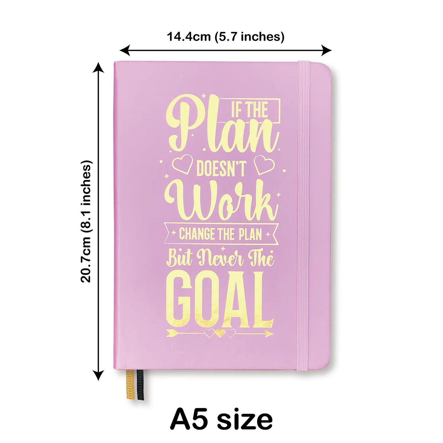 90 Days Fitness Planner Journal Notebook