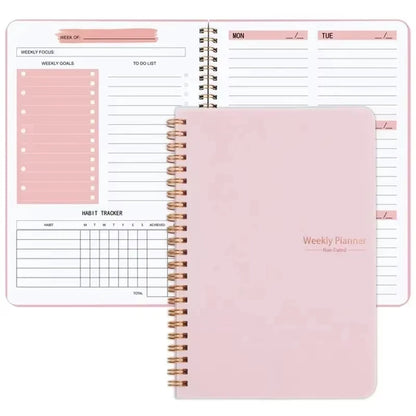 Stationery Office Weekly Planner Notebook