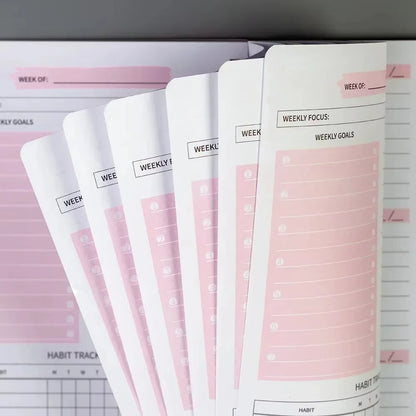 Stationery Office Weekly Planner Notebook